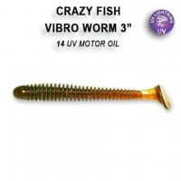Vibro worm 3" 11-75-14-6