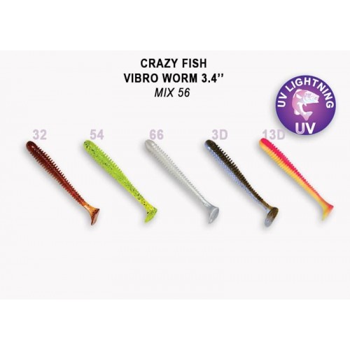 Vibro worm 3.4" 12-85-M56-6
