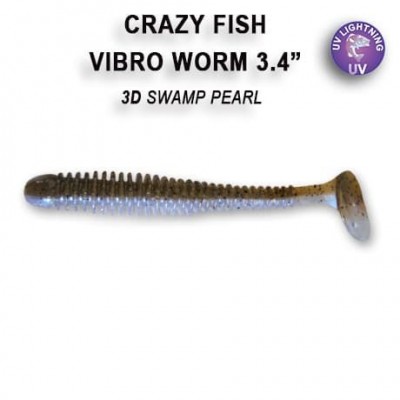 Vibro worm 3.4" 13-85-3d-6