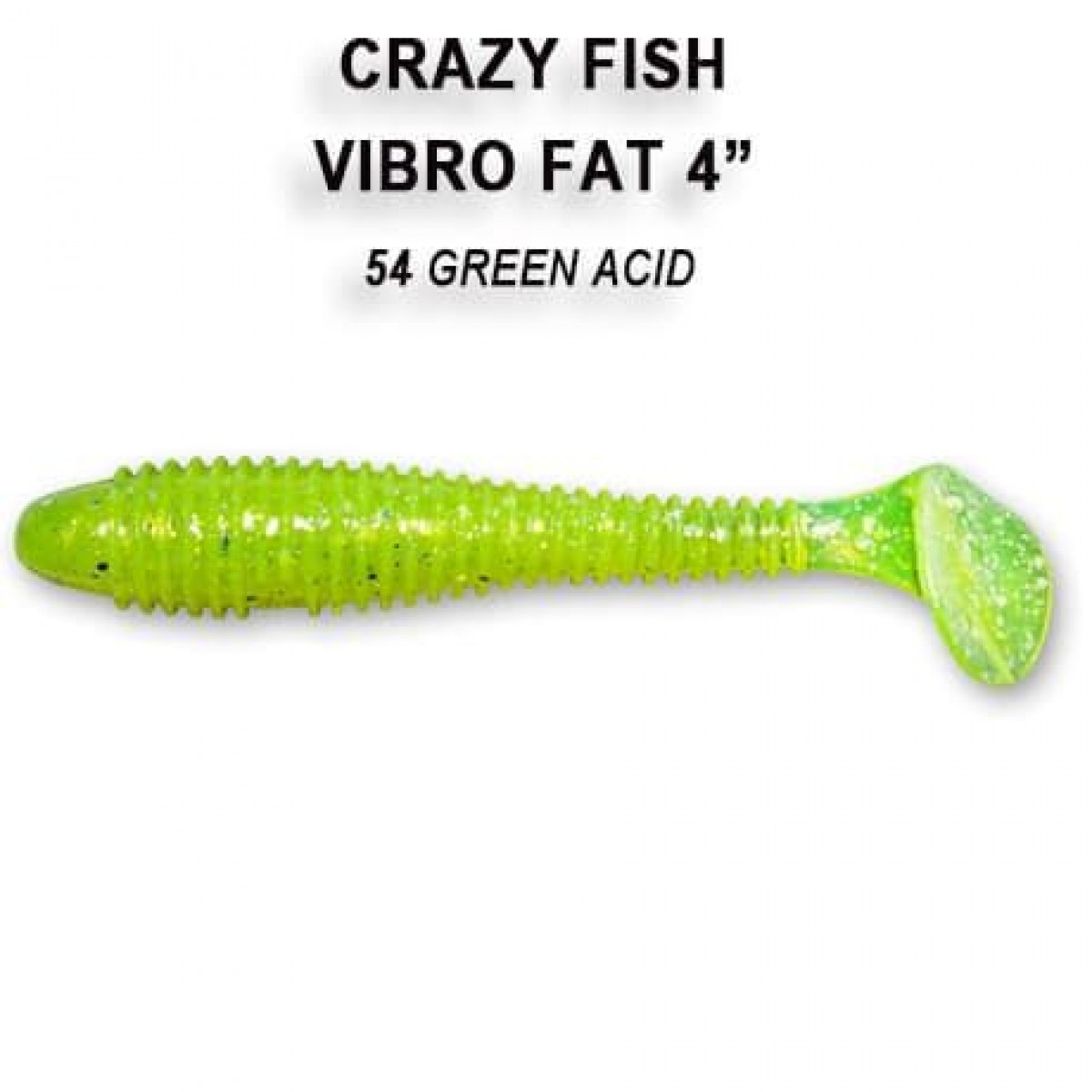 Силиконовые приманки Vibro fat 4 15-100-30d-6 кальмар Crazy Fish