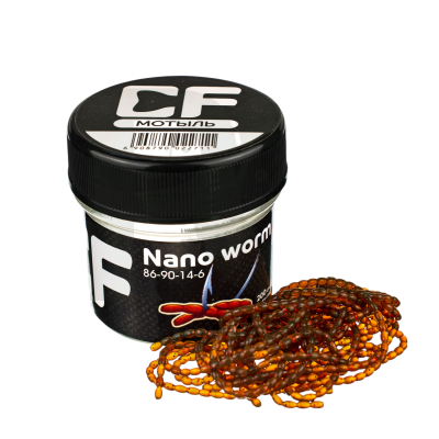 Nano worm  86-90-14-6 Силиконовые приманки CF