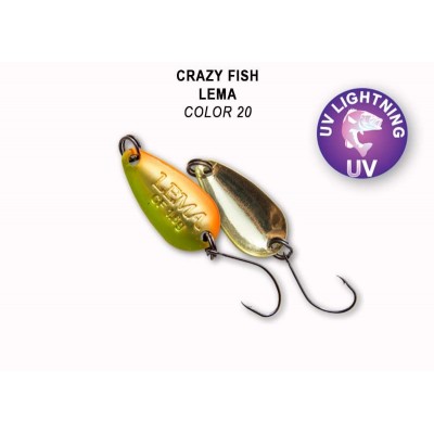 Блесна Crazy Fish Lema 1.6 г #20