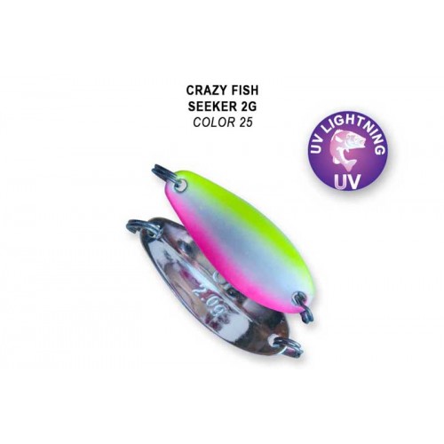Блесна Crazy Fish Seeker 2 г #25