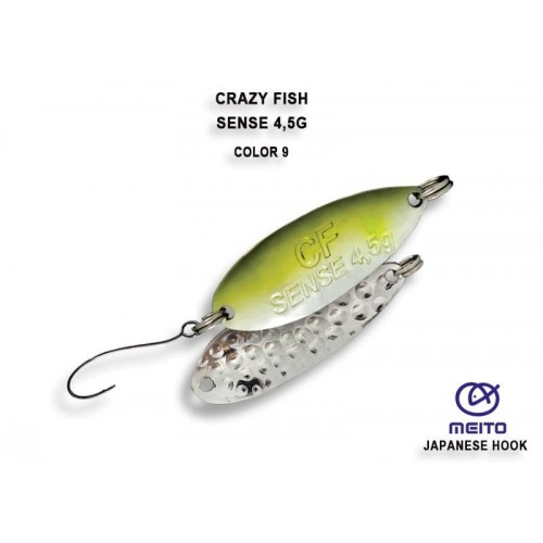 Блесна Crazy Fish Sense 4.5 г #9