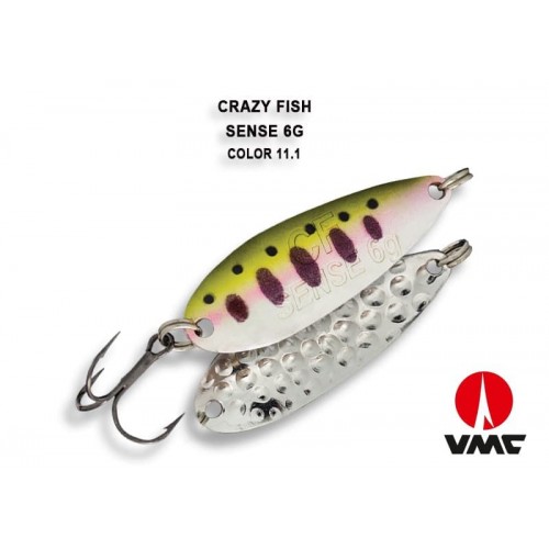 Блесна Crazy Fish Sense 6 г #11.1-RBYM