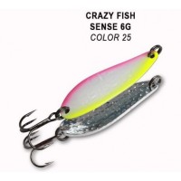Блесна Crazy Fish Sense 6 г #25
