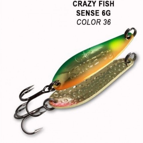 Блесна Crazy Fish Sense 6 г #36