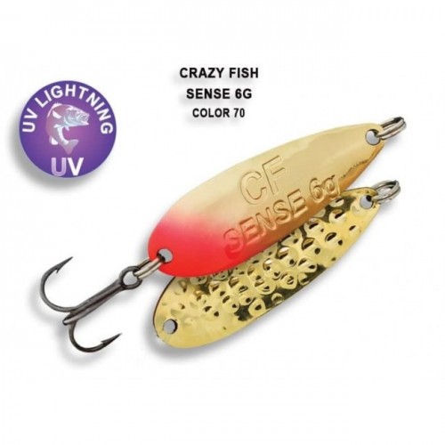 Блесна Crazy Fish Sense 6 г #70