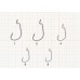Крючок офсетный Сезон Рыбалки WORM с БОЛЬШИМ ухом, №2/0 (4 шт)