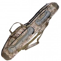 Чехол для удочек DAYO 135 см, полужесткий, 3 отделения, цв. бежевый камуфляж  