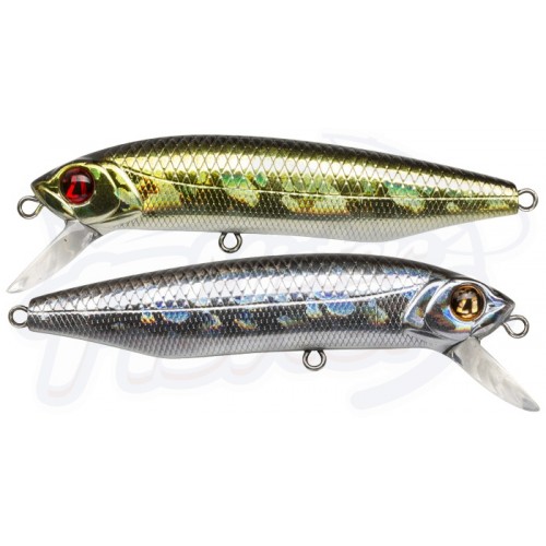 Воблер Минноу PONTOON 21 Dexter Minnow 93SP-SR, 93 мм, 13.5 гр, Загл. 0.8м.-1.5м., Cуспендер, цвет: 222