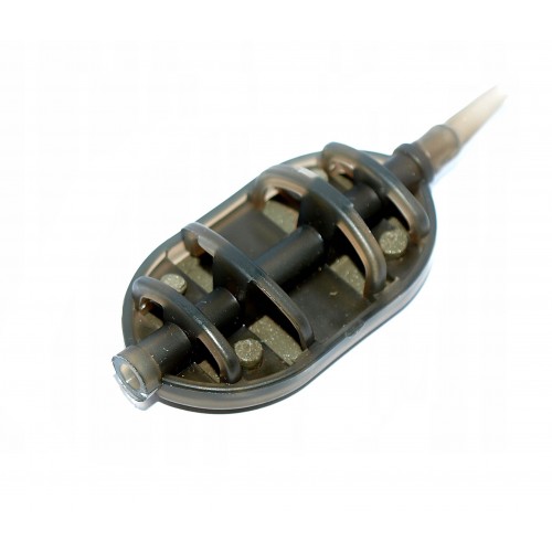 Кормушка Дикий Клев Flat Profi XL зеленая, 60 гр.