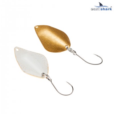 Блесна колеблющаяся EastShark Area Trout 1,8 г Gold (уп. 3шт.)