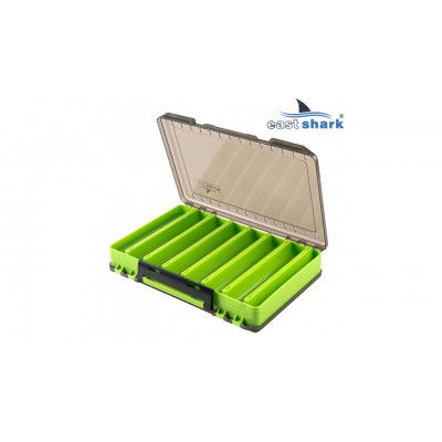 Коробка для приманок EastShark ZP-0064 двухсторонняя 28х20х5 см 