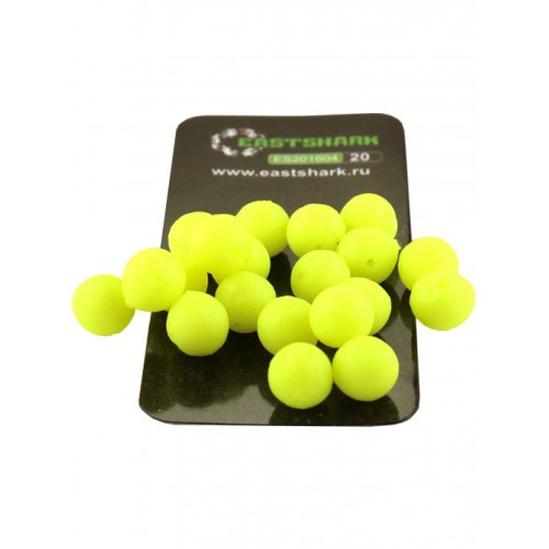 Силиконовая бусинка зеленая d8 ES20160801