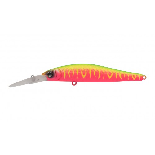 Воблер Минноу Strike Pro Jumper DR 90SP, 90 мм, 11 гр, Загл. 1,5м.-3,0м., Нейтральный, цвет: A230S Watermelon Mat Tiger, (EG-192BL-SP#A230S)