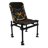 Кресло фидерное CUZO QUANTUM D36 черно-оранжевое