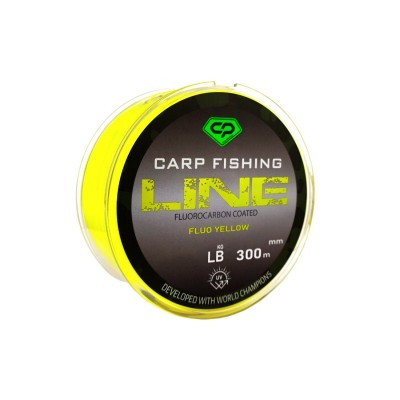 Леска CARP PRO Fluorocarbon Coated Fluo Yellow 300м 0,261мм