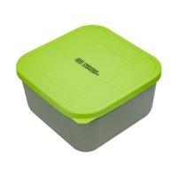 Коробка рыболовная для прикормки с вентилируемой крышкой и лотком FC FEEDER BAIT BOX 170х170х95