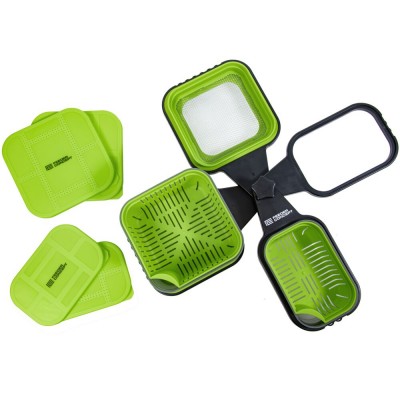 Коробки и аксессуары для прикормки с подставкой Feeder Concept Feeder Bait Box Set 12 предметов