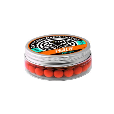 Плавающие бойлы FFEM Pop-Up Crimean Peach/Персик 10mm