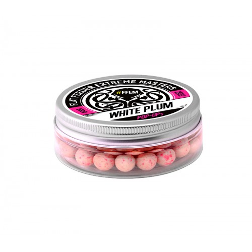 Плавающие бойлы FFEM Pop-Up White Plum/Белая Слива 10mm