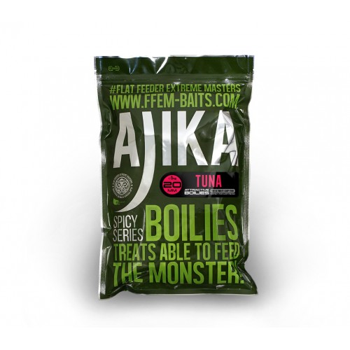 Бойлы тонущие FFEM Ajika Boilies Tuna/Тунец 20mm 1кг