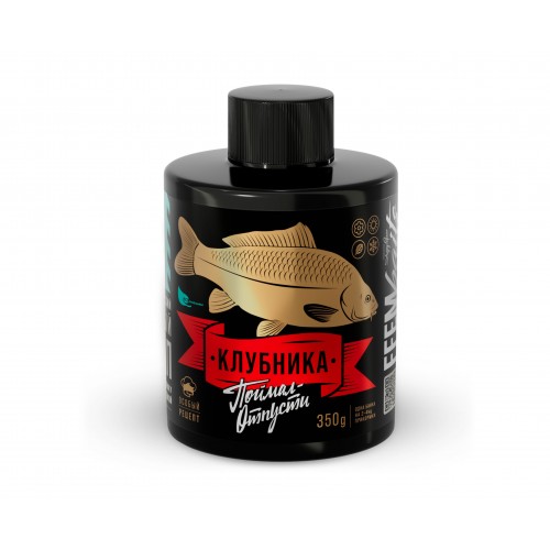 Сироп инвертный FFEM Поймал – Отпусти Клубника 350g