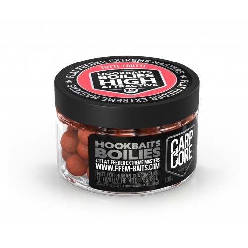 Насадочные бойлы FFEM Hookbaits Boilies Tutti-Frutti/Тутти-Фрутти 13mm