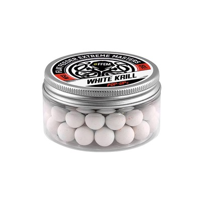 Плавающие бойлы FFEM Pop-Up White Krill/Белый Криль 12mm
