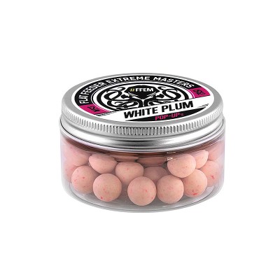 Плавающие бойлы FFEM Pop-Up White Plum/Белая Слива 12mm