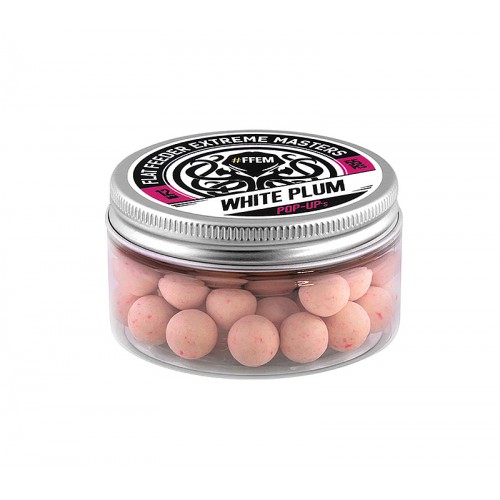 Плавающие бойлы FFEM Pop-Up White Plum/Белая Слива 12mm