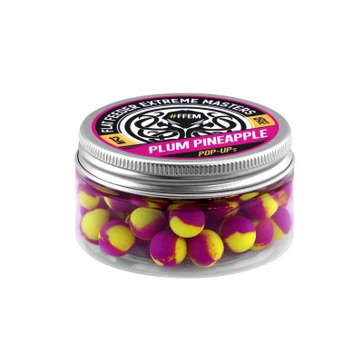 Плавающие бойлы FFEM Pop-Up Plum Pineapple/Слива и Ананас 12mm