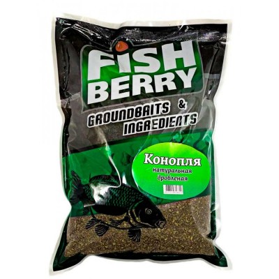 Конопля натуральная FISHBERRY дробленая 1кг