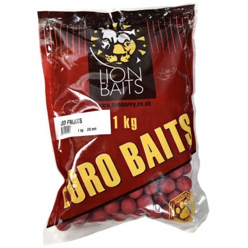 Бойлы тонущие LION BAITS серии EURO BAITS 20 мм Tutti Frutti/Тутти-Фрутти 1 кг