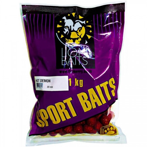 Бойлы тонущие LION BAITS серии SPORT BAITS 20 мм Hot Demon/Хот Демон 1 кг