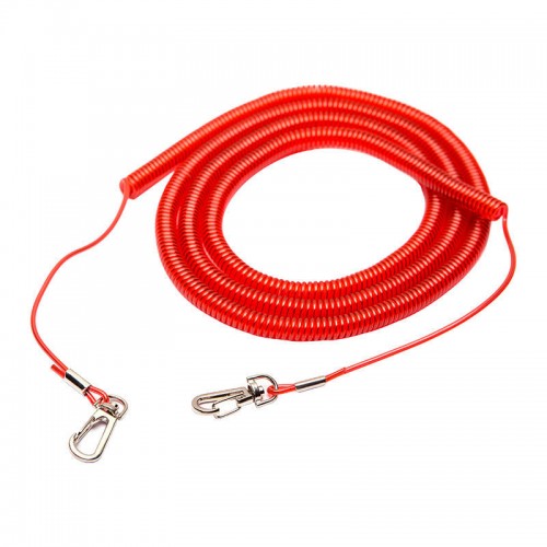 Страховочный шнур-пружинка для удилищ херабуна 1м