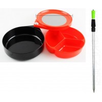 Миска магнитная для теста 17,8см (колышек+разделитель)