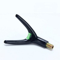 Рогатка с колесиком для держателя удилища херабуна цвет черный