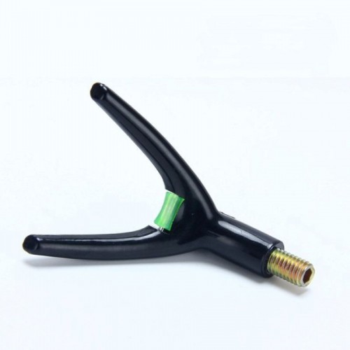 Рогатка с колесиком для держателя удилища херабуна цвет черный