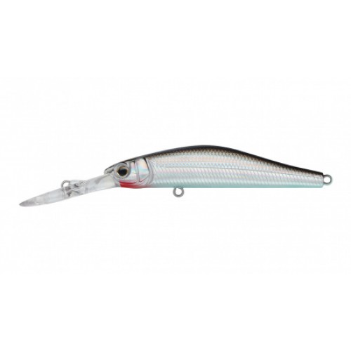 Воблер Минноу Strike Pro Inquisitor MDR 80SP, 80 мм, 9,1 гр, Загл. 1,0м.-2,5м., Нейтральный, цвет: A010-EP Black Back Silver, (EG-193AL-SP#A010-EP)