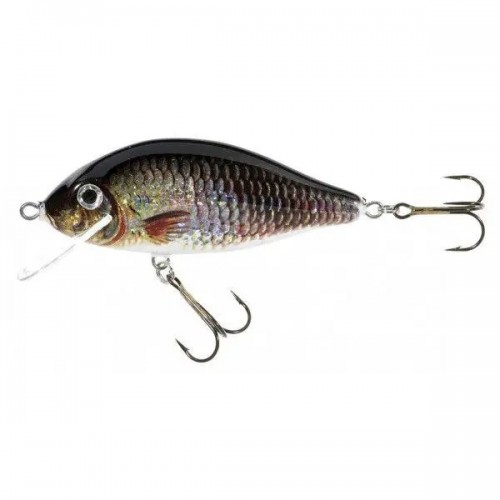 Воблер JAXON Karas F 55, 5.5 cм, 6 гр., 0.2-1.2 м, Плавающий, цвет: W