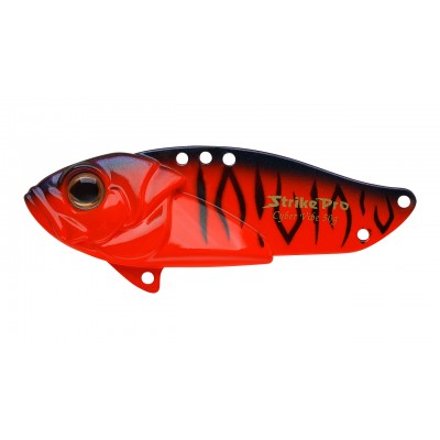 Блесна-Цикада Strike Pro Cyber Vibe 45, 45 мм, 9,1 гр, цвет: Red Devil Pearl, (JG-005C#A207)