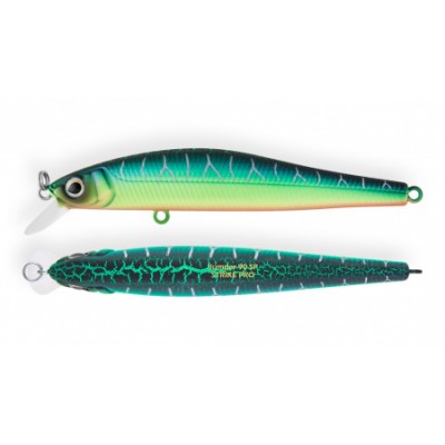 Воблер Минноу Strike Pro Jumper 90SP, 90 мм, 10 гр, Загл. 0,8м.-1,5м., Нейтральный, цвет: A223S-RP Pearl Mat Tiger, (EG-192B-SP#A223S-RP)