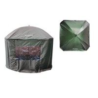 Зонт Kaida SF01 квадратный 2,4м с тентом, дверь с окном