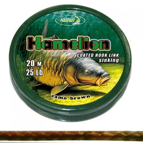 Поводковый материал Katran HAMELION 25Lb 20м в оболочке
