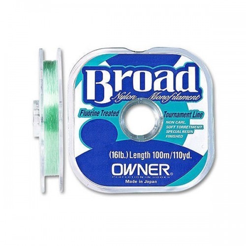Леска OWNER BROAD, 100м, 0.06mm, 038kg