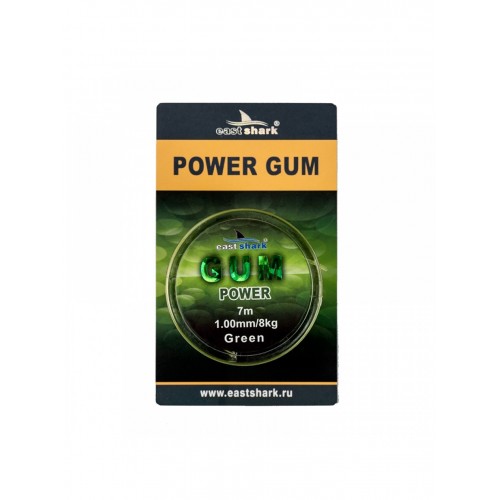 Амортизатор фидера EastShark POWER GUM green 7 м 1,0 мм
