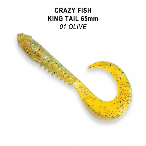King Tail 2.5" 72-65-1-7