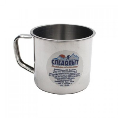 Кружка Следопыт, нерж. d 8см, 350 мл/PF-CWS-P36